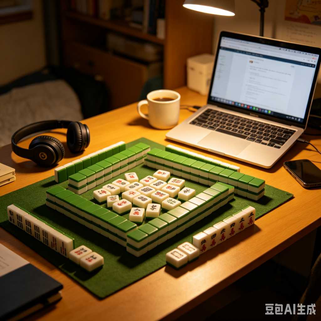 custom pattern art mahjong set