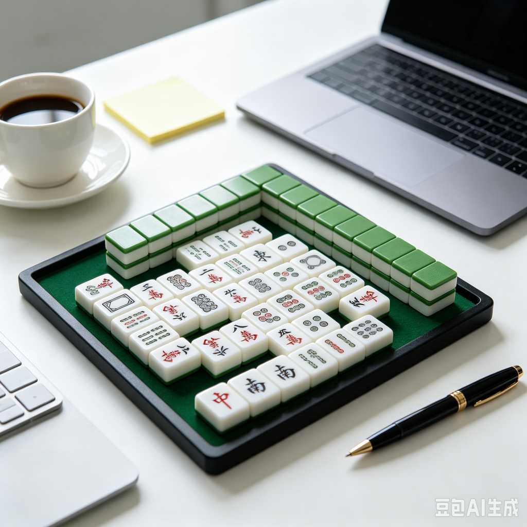 christmas gift mahjong set