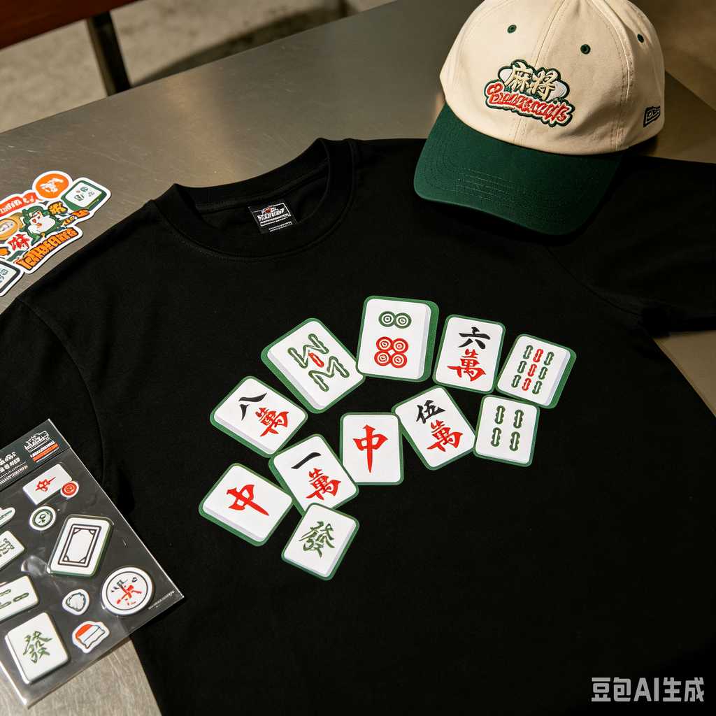 engraved mahjong tiles